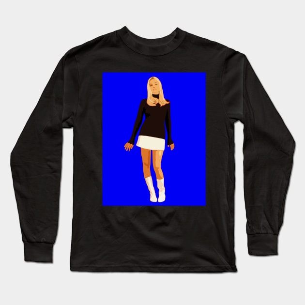 margot robbie Long Sleeve T-Shirt by oryan80